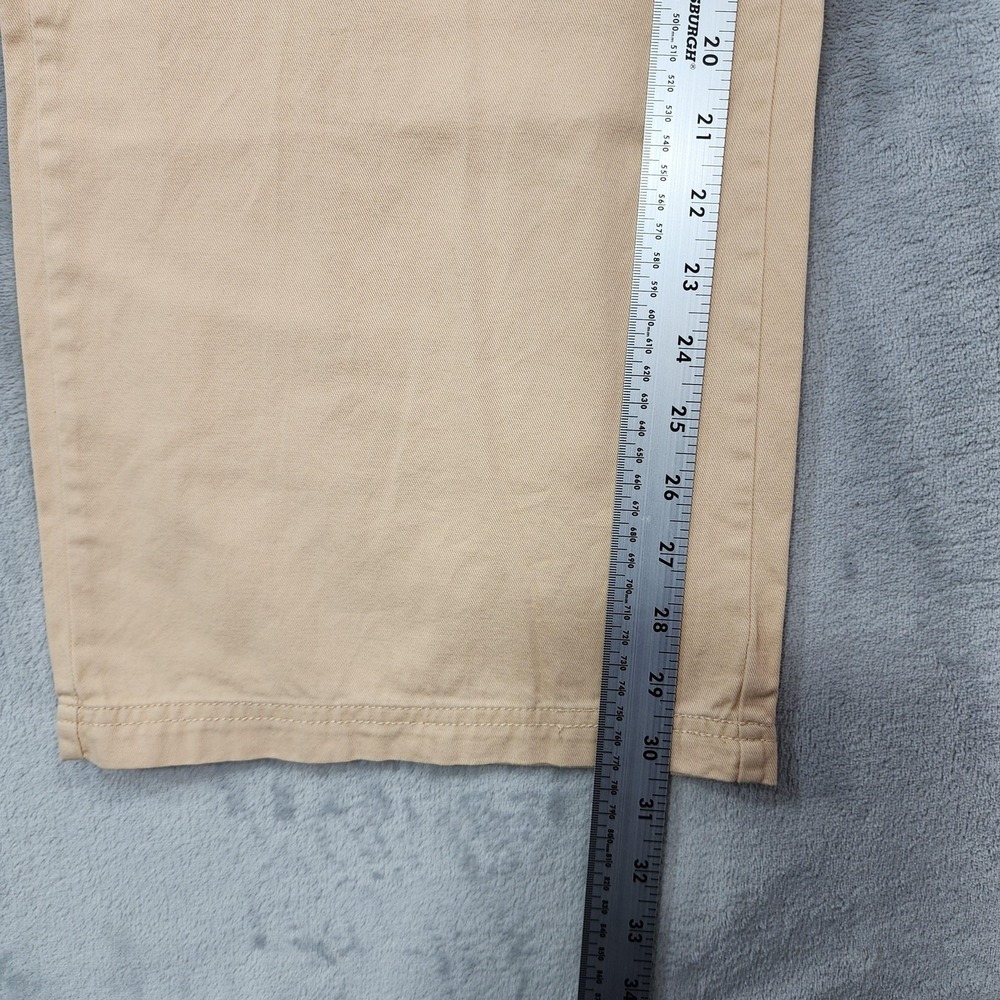 NEW Roxy Pants Womens XS Beige Twill Cargo Wide Leg Cotton Khaki Drawstring - Picture 12 of 14
